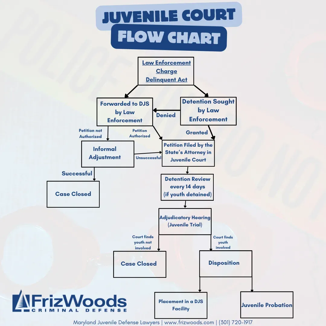 Juvenile Law Flow chart